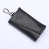 Mini Card Bag Genuine Leather Keychain Housekeeper Car Key Wallet  Men Women