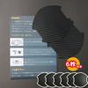 Temiry Car Door Handle Magnetic Door Handle Carbon Fiber Door Handle Pack of 6 Protectors, Protectors, Anti-Scratch, Protectors, Anti-Scratch,