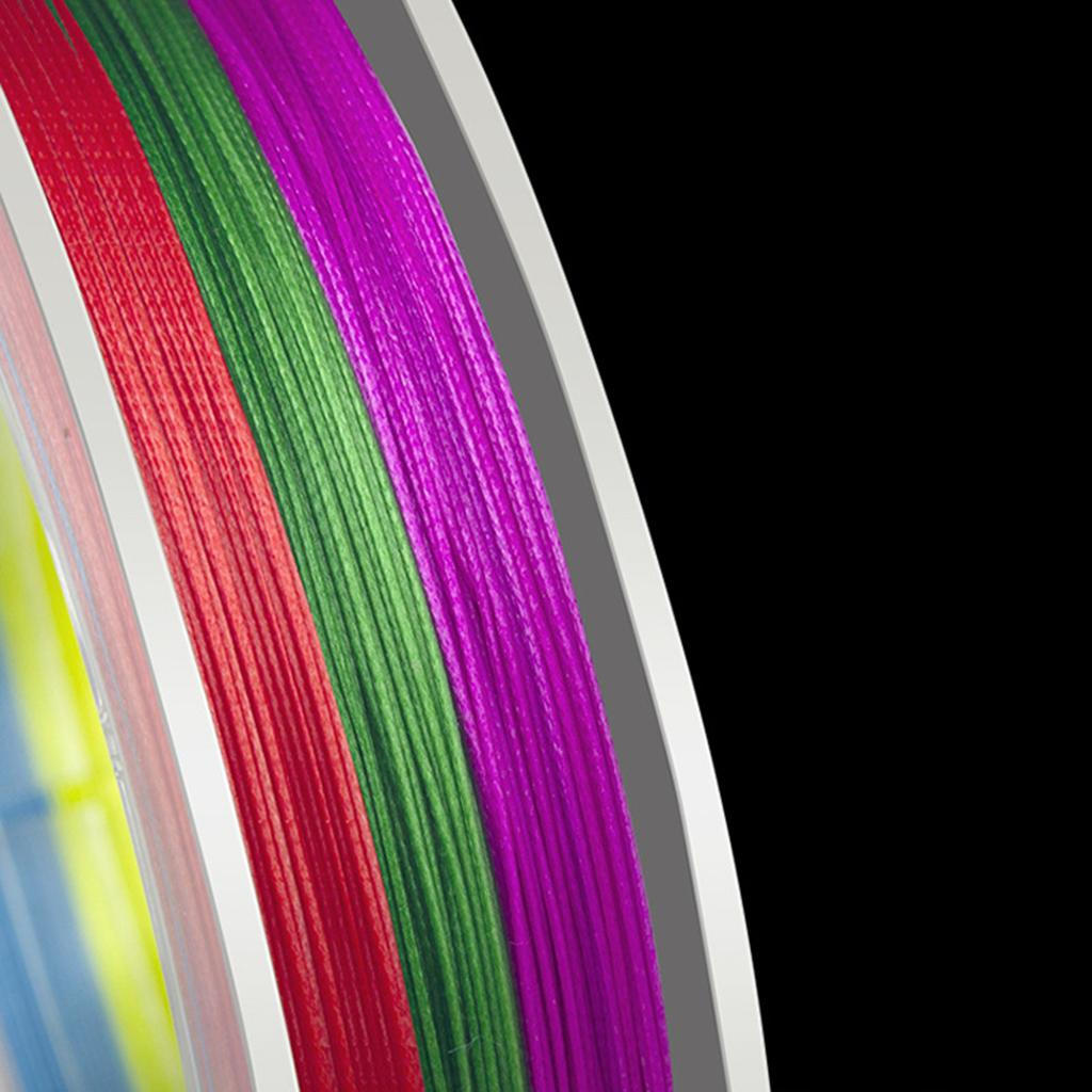 Strong PE Braided Saltwater Fishing Line 4/8 Strands 12/15LB