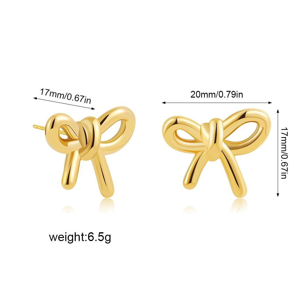 Individual Butterfly Insect Stainless Steel Earrings 18K Gold Color Waterproof Earring Elegant Dangling Charm Jewelry for Women