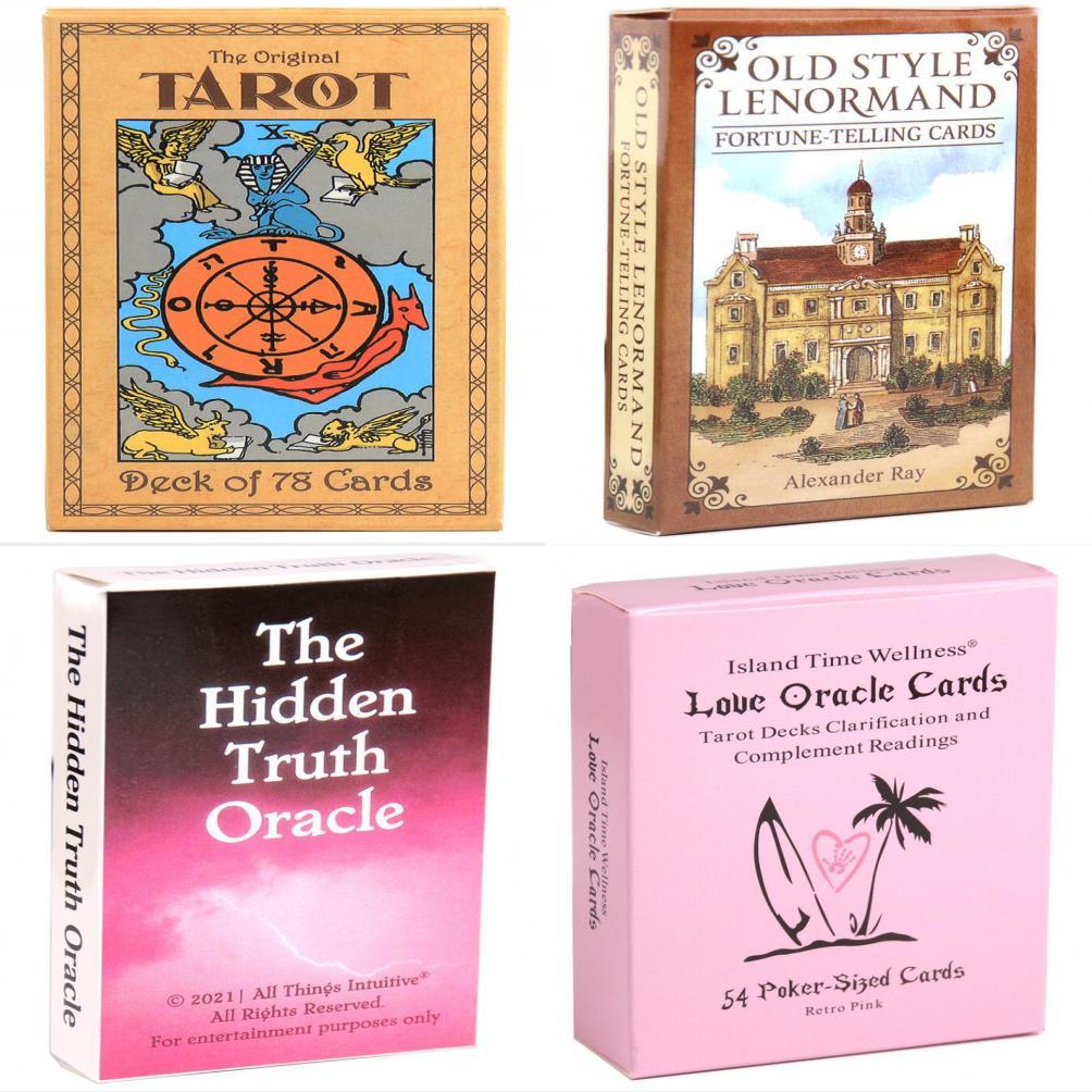 Tarot Cards Oracle Deck For Family Game Nights With Durable Card Stock