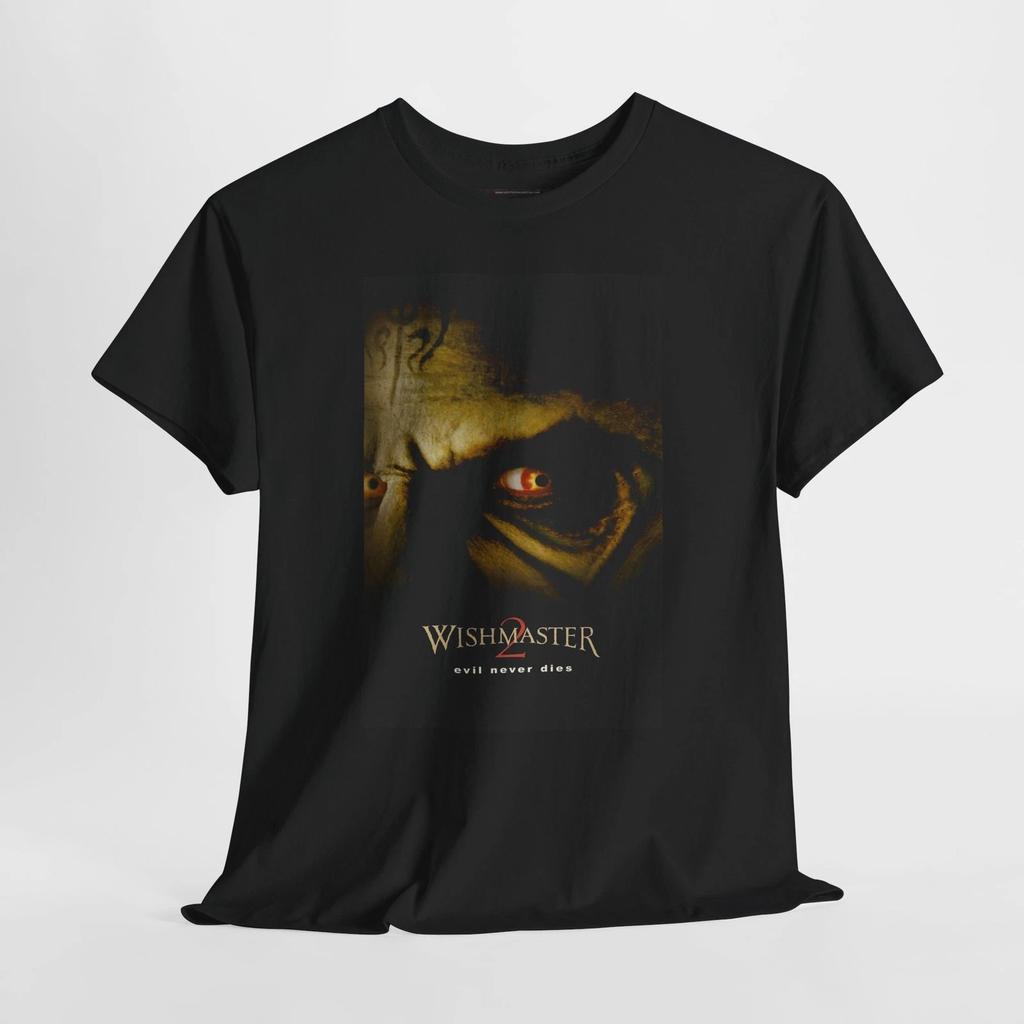 Wishmaster 2 1998 Retro Movie Poster Horror Unisex Graphic T-Shirt
