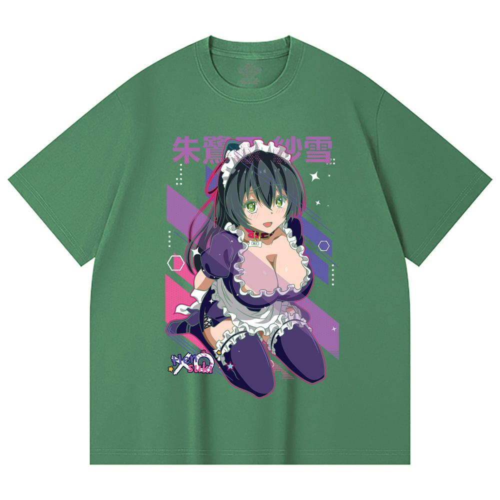 T-shirt Unisex Pesante 100% Cotone 230 g/m² Stampa Sayuki Hensuki V1