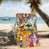 Customizable personalized beach towels Cuphead themed designs.Suitable for the beach, yoga, sports;ideal as beach accessories