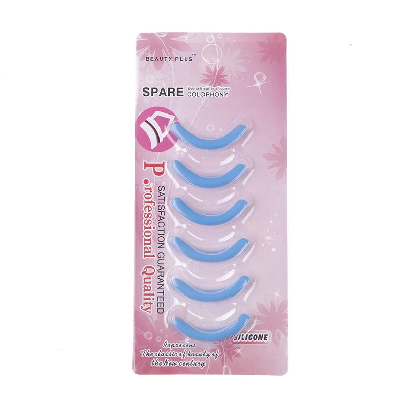 

6 шт. Женский запасной резиновый эластичный валик для завивки ресниц, силиконовые гелевые накладки для зажима, инструменты для макияжа глаз синий