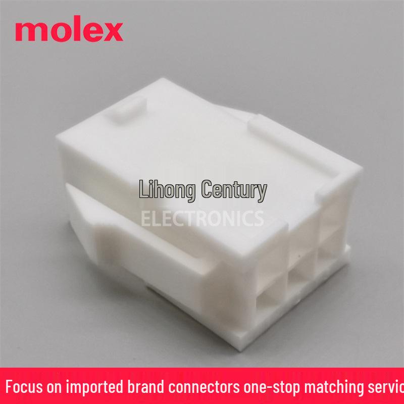 Molex 3901-2066 Mini-Fit Jr 6-Pin Connector Housing, 4.20mm Pitch