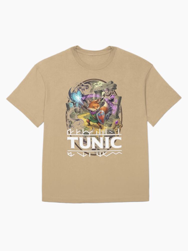 Tunic Fox Overworld Swamp Dark Tomb Exploration Oversized T-Shirt