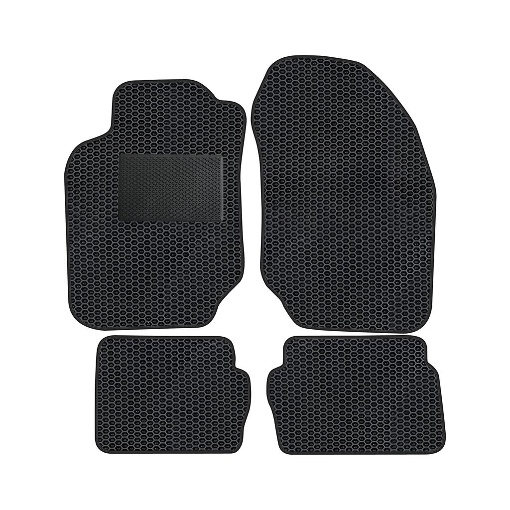 Ni006_Eva_Pod - Complete Set Of Eva Car Mats Suitable For Nissan Almera N16 2000-2006 (With Additional Reinforcement)