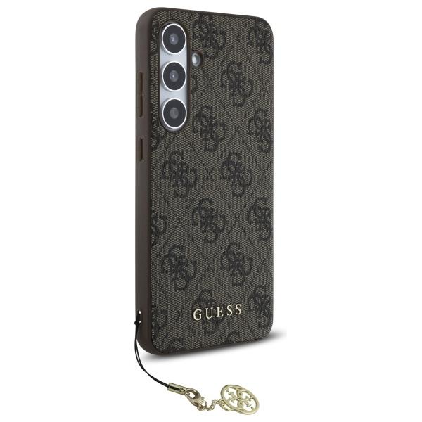Guess Guhcs24Fegf4Gbr S24 Fe S721        Brazowy/Brown Hardcase 4G Charms Collection