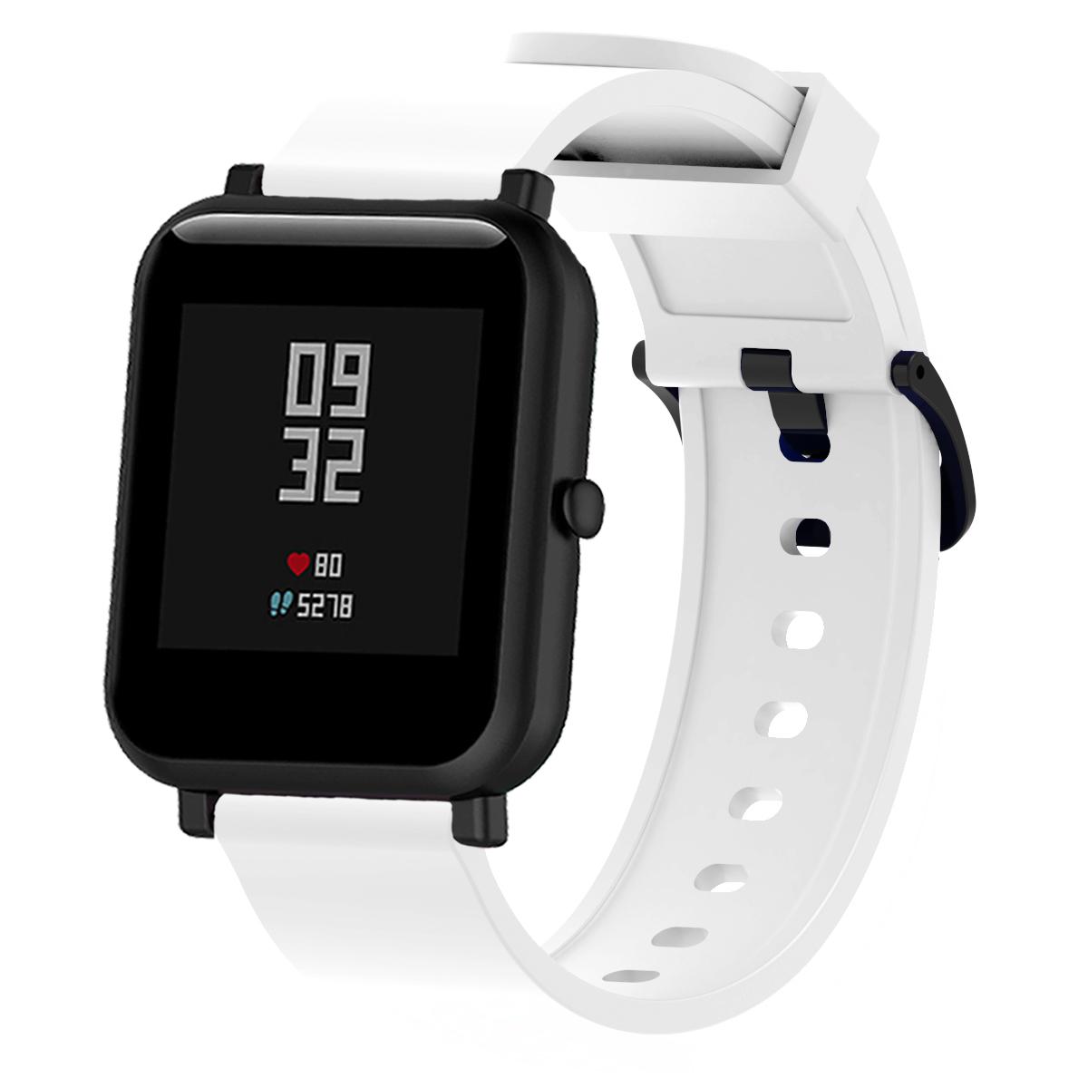 

20mm Soft Silicon Watch Band for Huami Amazfit Smart Watch Pink