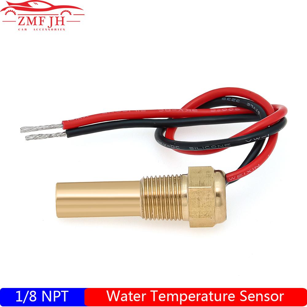 ZMFJH 7 Color Light Multi-Meter 4IN1 Oil Pressure+Water Temperature+Fuel Level Gauge+Voltage with Alarm Sensor Auto Car Boat 12V