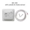Thermoregler für warmen Boden Elektronische Heizung Thermostat Temperatur Controller 16A 5 ~ 40C Raum Thermostat
