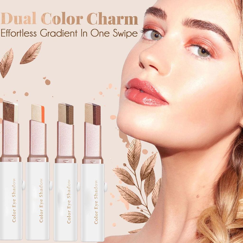 Gradient Eyeshadow Stick Waterproof Long Lasting Glitter Eyeshadow Makeup Eye A3T1