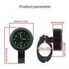 SXR-Motorcycle Universal 7/8 Inch Handlebar Watch Clock With Buckle Waterproof Sun-Proof Shockproof
