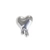 Titanium Alloy Heart and Fox Pigeon Cartilage & Tragus Piercing Studs