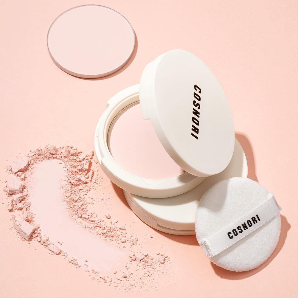 Cosnori Blossom Finish Powder Pact Sebum Control Blurring 8.5g Matte Setting Face Makeup