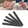 10pcs Professional Double-Sided Nail File Set | 100/180 Grit Black Sanding Blocks,Washable,Suitable for Natural & Acrylic Nails