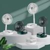 3-Speed Portable Mini Fan Desktop Retractable Electric Fan With USB Charging Small Folding Fan Camping Fan