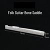 Burrsius Bone Nut Set for Folk Classical Acoustic Guitar - Upper & Lower Nut, Bridge, String Accessories