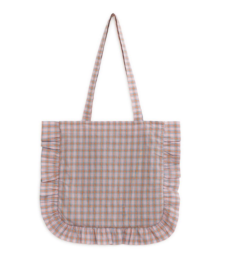 Hug Your Skin Sweet Check Shoulder Bag (Pink)