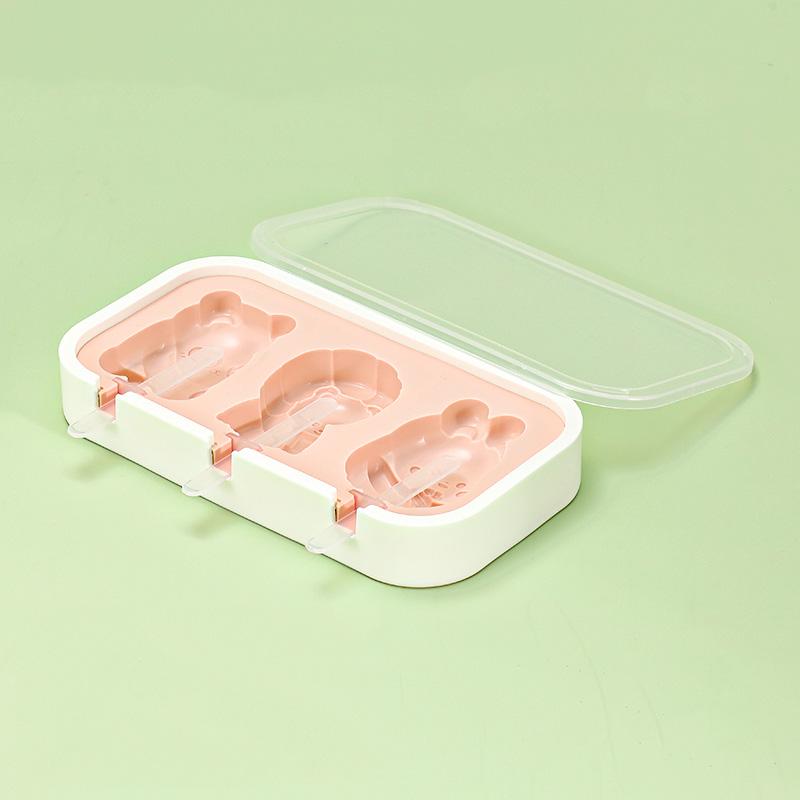 Popsicles Molds Kids Baby Cute Shapes Silicone Mini Popsicle Molds BPA Free Reusable Ice Cream Mold Popsicle Maker Homemade Set