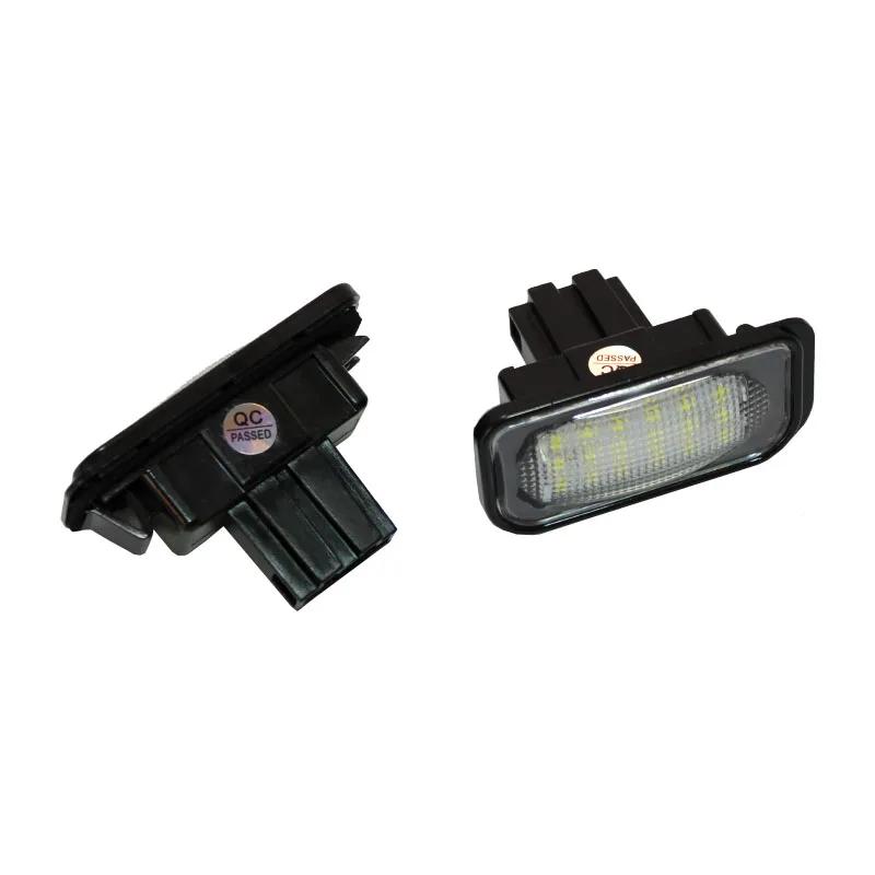 CanBus Error Free License Plate LED Light For Mercedes-Benz W203 5D 4D Door Number Lamp White 12V