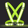 Highlight Reflective Straps Night Running Riding Clothing Vest Adjustable Safety Vest Elastic Band For Adults And Children