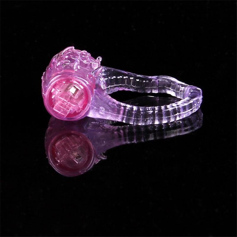 Delay Lasting Ring Sex vibrator Strong Erection Tingling additional Stimulation finger rings bullet Vibrating Lover Ring