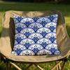 Traditional Blue and White Porcelain Cushion Cover Soft Reversible  Durable Pillow Cover  for Home  Car Daily Comfort