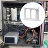 Dvojitý montážní držák pro SSD 2,5palcový držák pevného disku Snadná instalace Kovová šachta