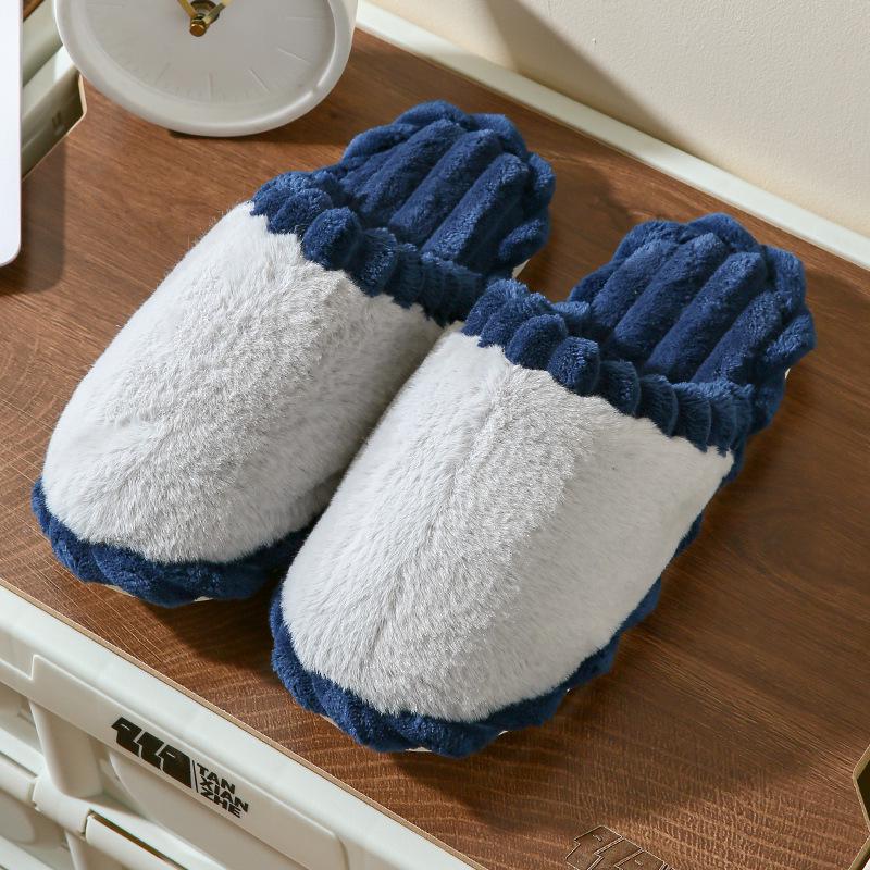 Damen- & Herren Niedliche Gemütliche Baumwollpantoffeln - Warm, Dicke Weiche Sohlen für den Heimgebrauch