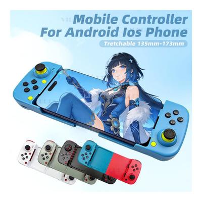 D3 Stretch Mobile Gamepad for Android iOS Phone, Bluetooth-Compatible Controller with Macro