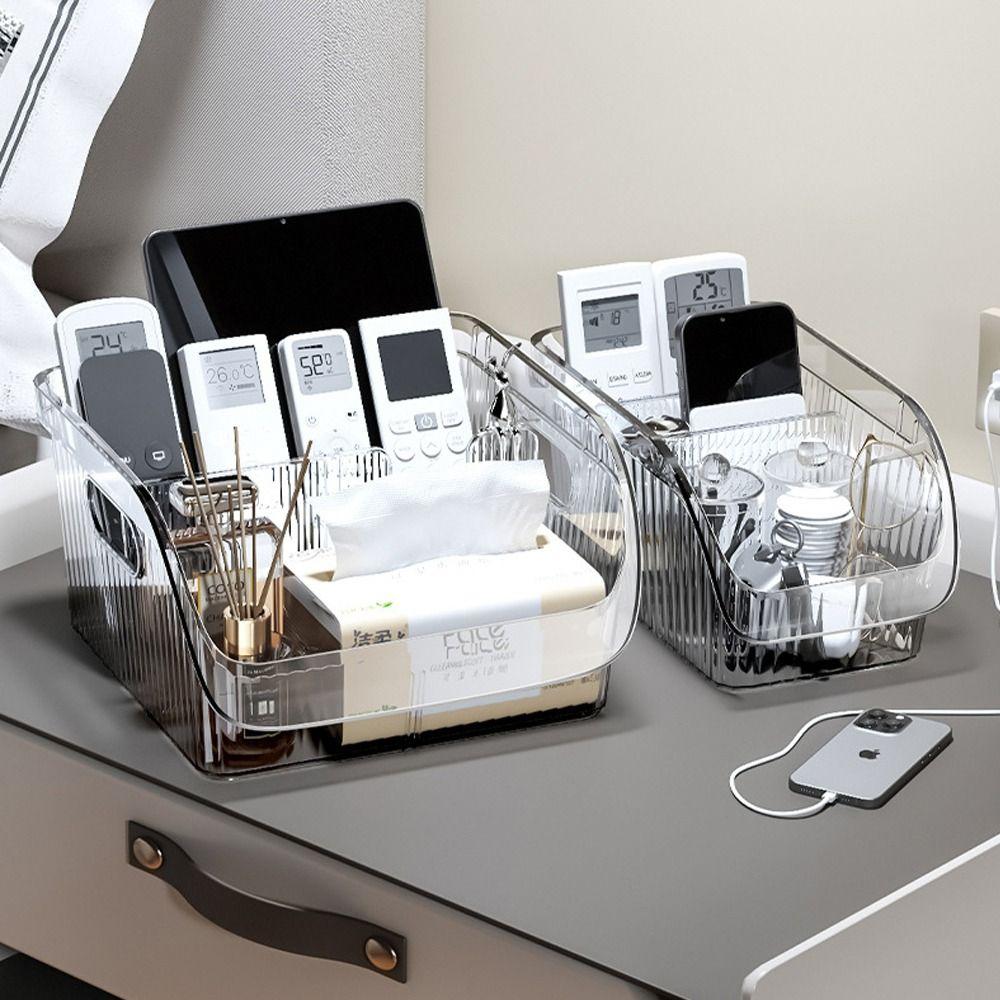 

Transparent Storage Organizer Sundries Sorting Cosmetics Organizer Boxes Desktop Storage Box Style 1