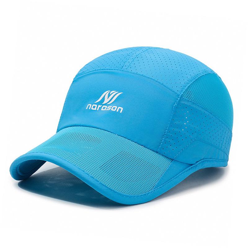 Cappellino da Baseball Estivo da Esterno con Protezione Solare Cappello Traspirante in Rete Stile Coreano Visiera Vuota Cappellino da Corsa ad Asciugatura Rapida