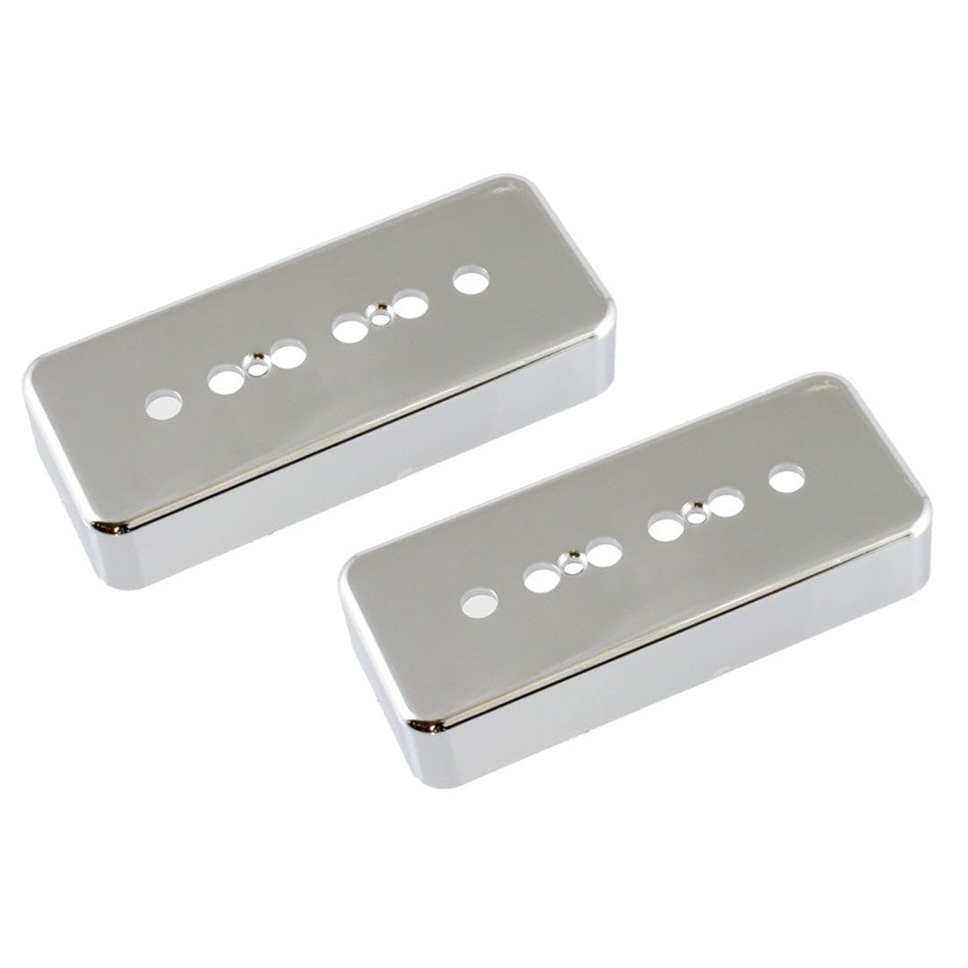 

Allparts 50mm Chrome Plastic Soapbar Pickup Covers 8225 [] PC-0746-010
