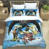 3D Printed Digimon Adventure Monster Bedding Set for Boys Girls Duvet Cover Pillowcase Twin Queen King Full Single Double Sizes