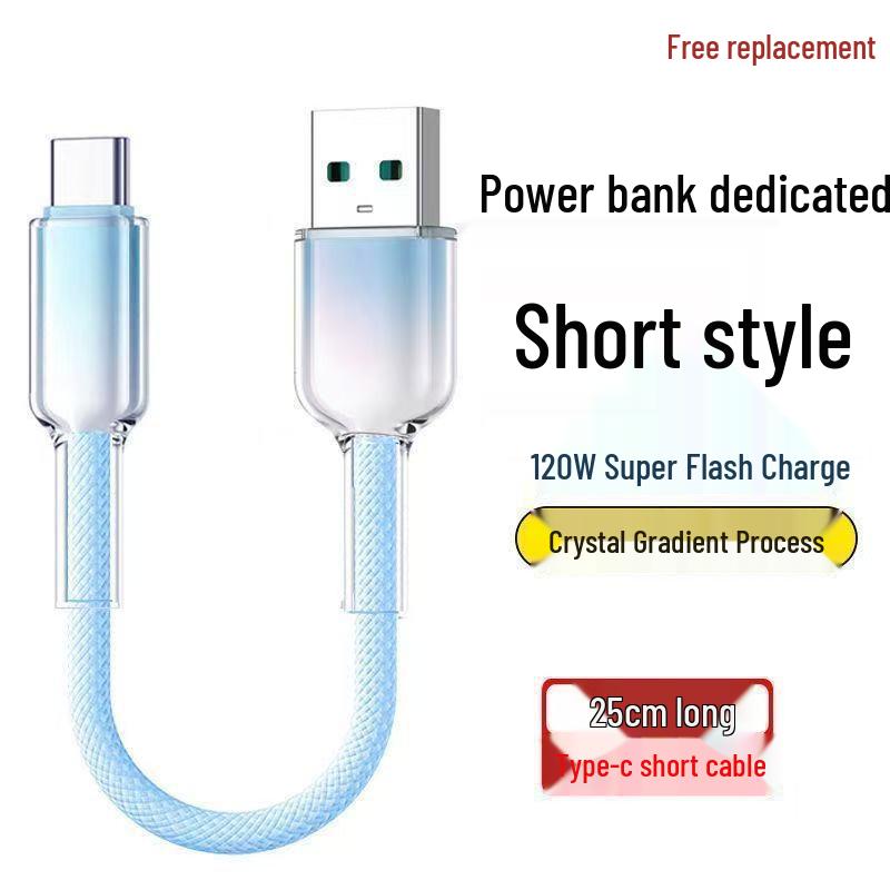 240W Fast Charging USB-C Cable for Huawei, VIVO, Xiaomi, OPPO, Honor & Android Phones