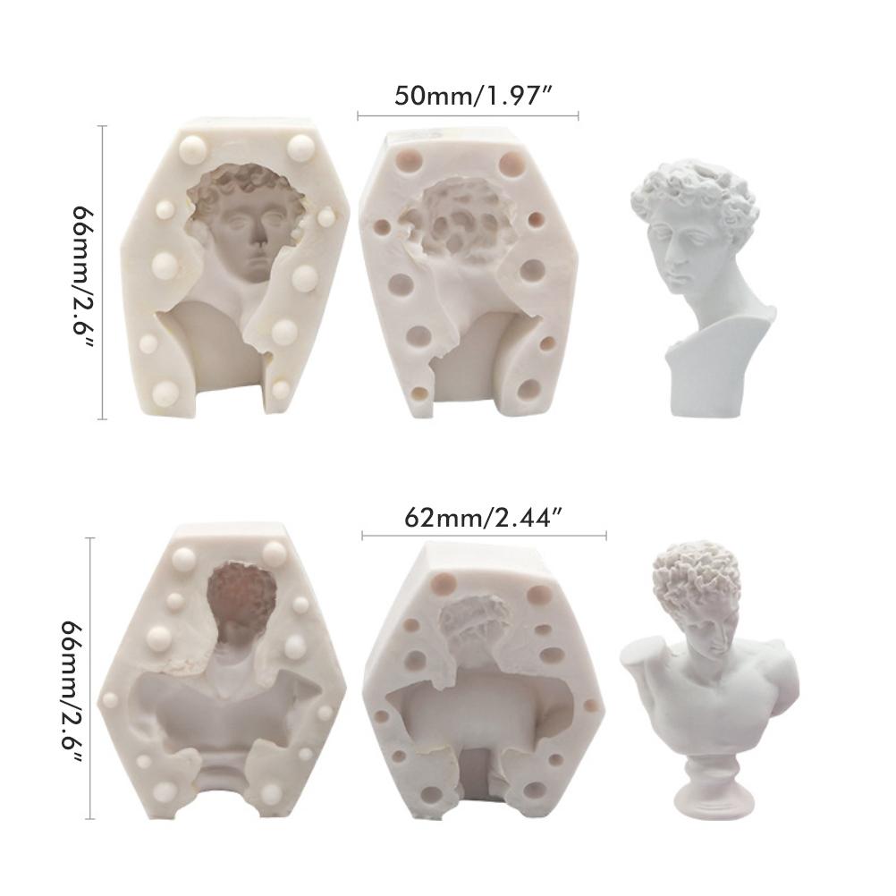 

3D форма для свечей для литья DIY форма для свечей силиконовая форма для торта для украшения дома подарок на вечеринку Venus SX-RX-01