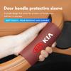 For KIA Car Door Handle Leather Auto Protective Case Cover Sportage Rio Ceed Niro Soul Stonic Picanto Proceed