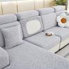 Oblique Grid Elastic Sofa Cover, Jacquard Sofa Seat Cushion Covers, Stretch Couch Cover, Living Room Sofa Slipcovers, Washable