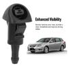 Front Windshield Washer Jet Nozzle 86636AJ10B Leakage Proof Enhanced Visibility Windshield Wiper Spray Nozzle for Legacy BM BR 2009 to 2014