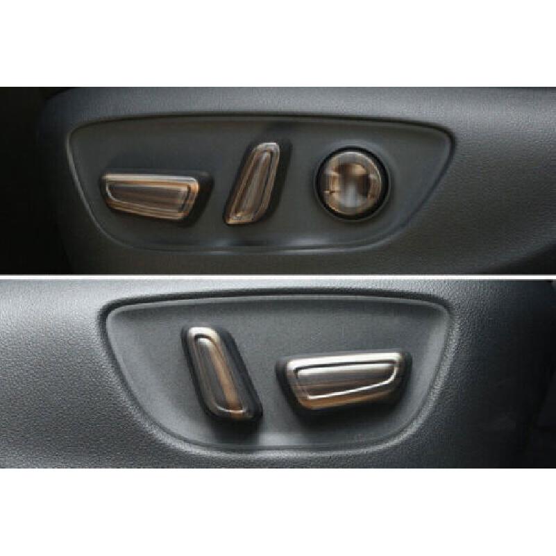 Car Seat Adjustment Handle Cover Trim Fit For Toyota Highlander 20-22 Wood Grain