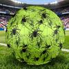 1PC Halloween Spider Web Soccer Ball Size 5 Football Machine Sewn Indoor/Outdoor Universal Football Gift W51