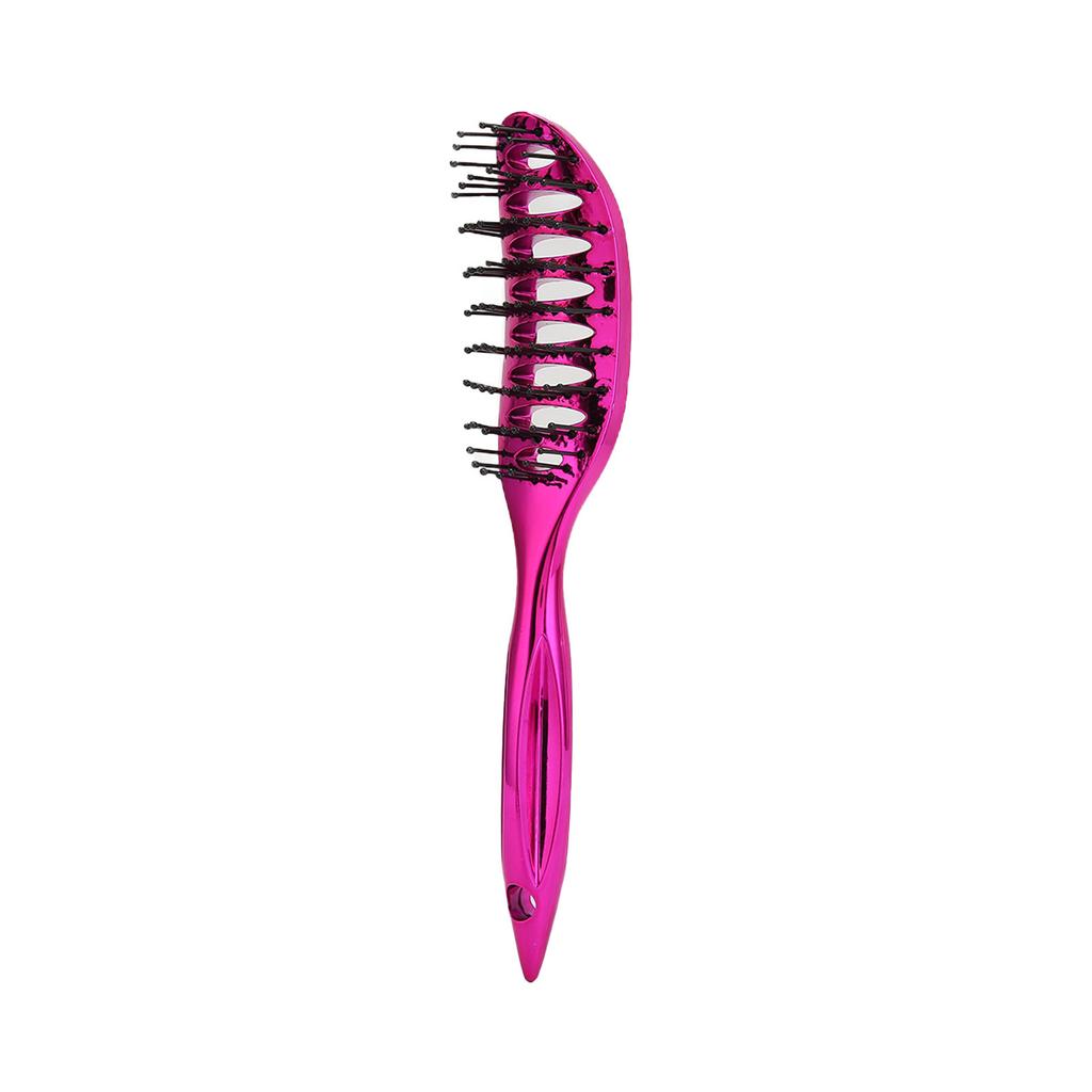Hair Brush Small Curved Vent Comb Detangling Massage Hairbrush Ribs Comb for Tangled Hair
