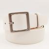 Simple and Versatile Square Buckle Pu Popular Belt Fashion Belt Retro Student Belt