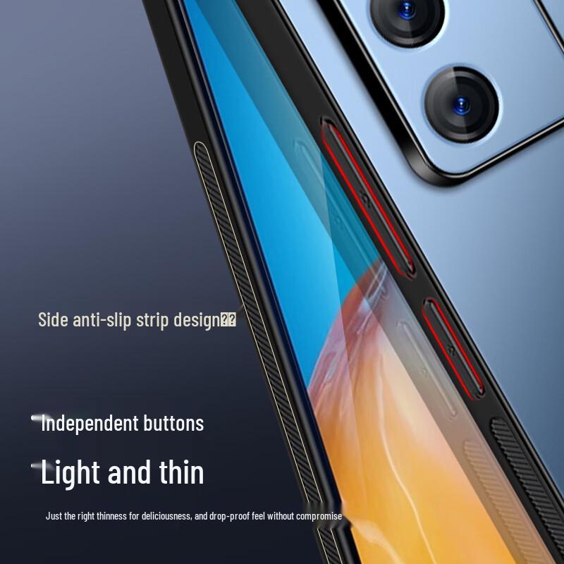 Shangsu Huawei P40 Series Coque de Téléphone à Lentille Intégrée Givrée AG