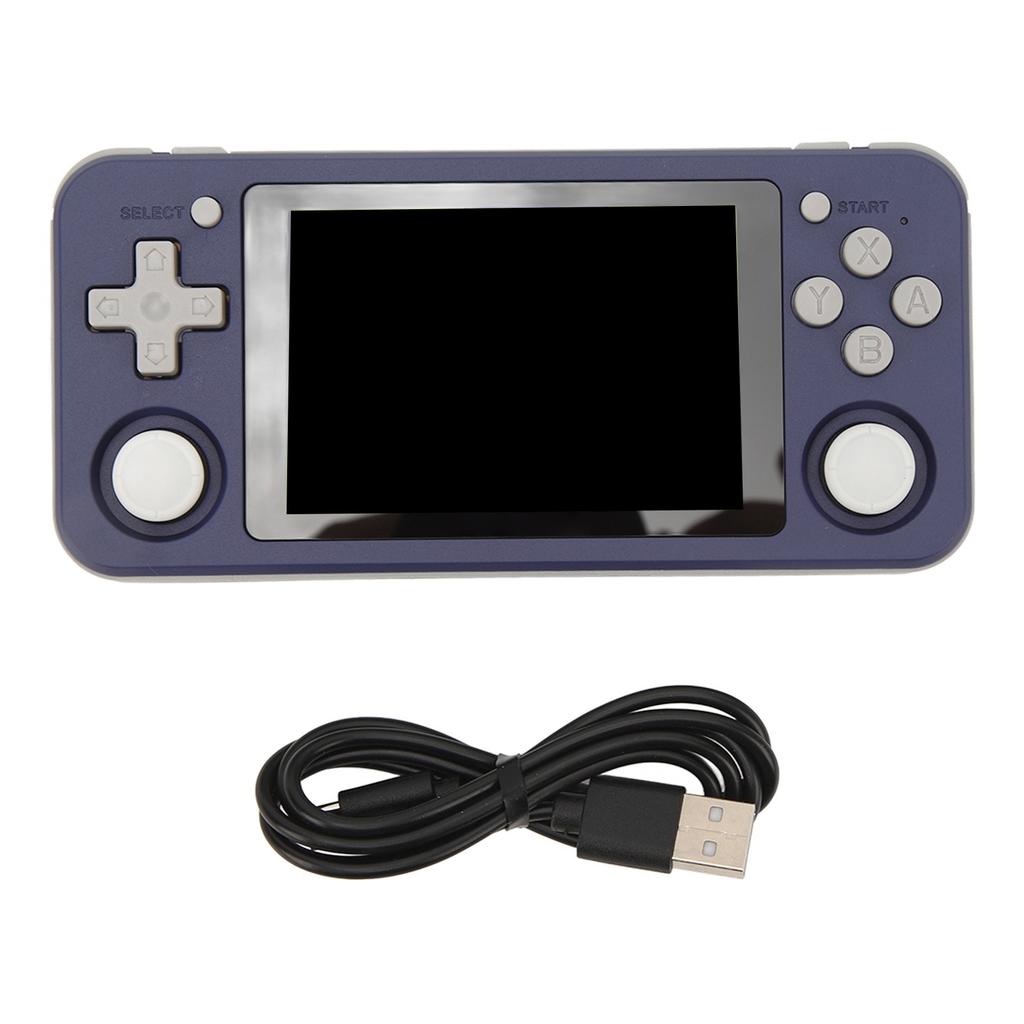 RG351P Handheld Game Console Various Games High Resoultion Retro Gaming Machine 64G Purple