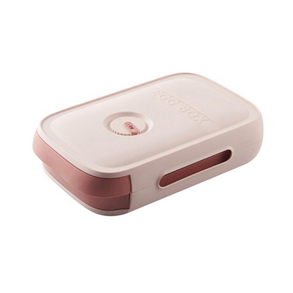 

Ящик для хранения яиц с выдвижным ящиком, пластиковые контейнеры, коробки-органайзеры для яиц с крышкой, холодильник, кухонные принадлежности