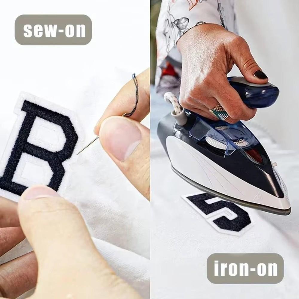 Cute Pattern Iron-on Patches 5 Colors Embroidered Patches Cute Jeans Patches  for Jeans Repair