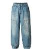 Eontaiteulseoul Untitle Steirin Night Denim Carpenter Pants Faded Blue